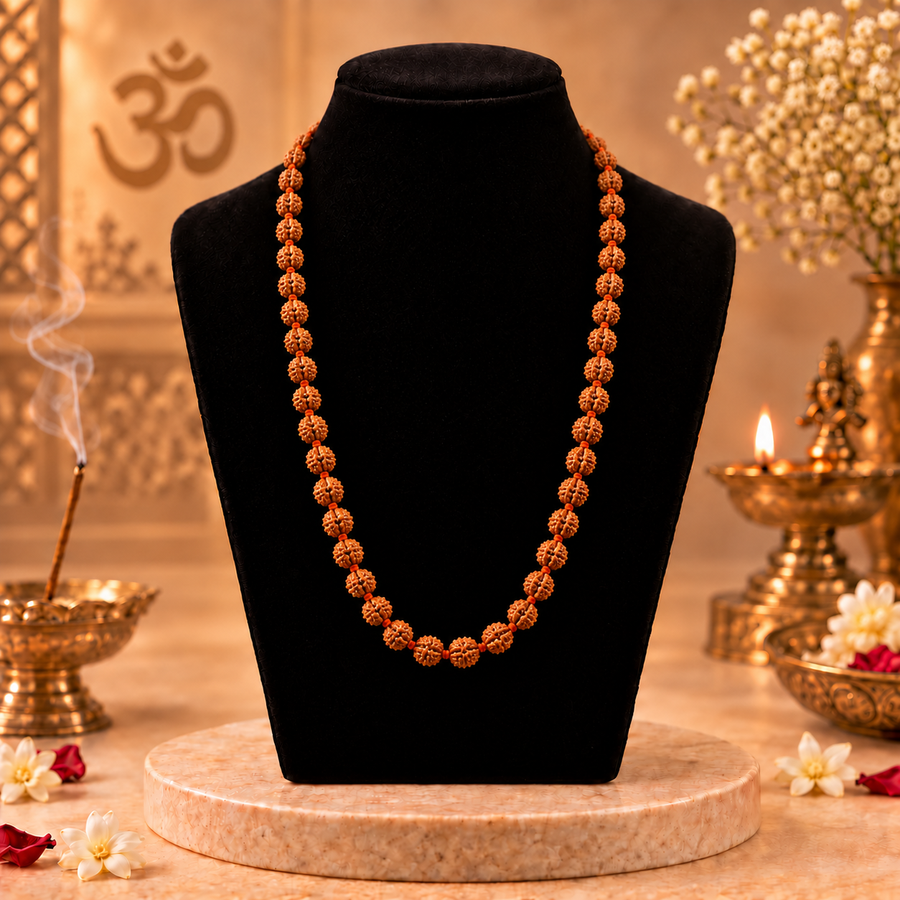 14 Mukhi Nepali Rudraksha Mala