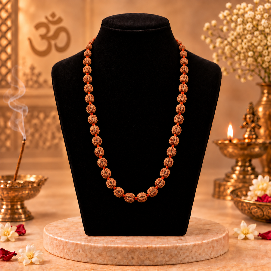 27 Mukhi Nepali Rudraksha Mala
