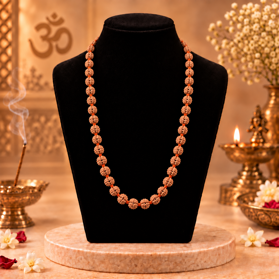 12 Mukhi Indonesian Rudraksha Mala