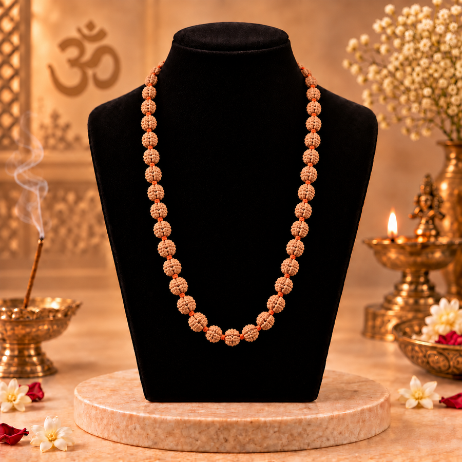 16 Mukhi Indonesian Rudraksha Mala