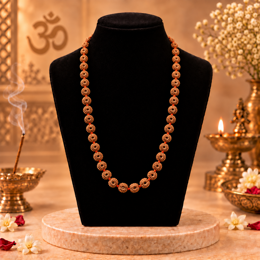 20 Mukhi Nepali Rudraksha Mala