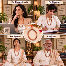 7 Mukhi Indonesian Rudraksha Mala