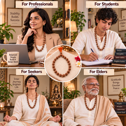 11 Mukhi Indonesian Rudraksha Mala