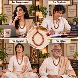 1 Mukhi Nepali Rudraksha Mala
