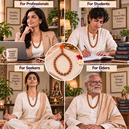 7 Mukhi Nepali Rudraksha Mala