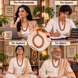 20 Mukhi Indonesian Rudraksha Mala