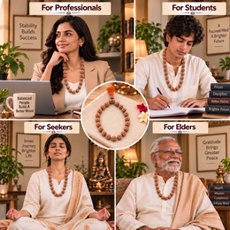 22 Mukhi Indonesian Rudraksha Mala