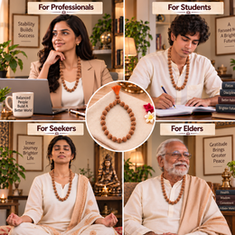 19 Mukhi Indonesian Rudraksha Mala