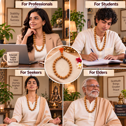 15 Mukhi Indonesian Rudraksha Mala