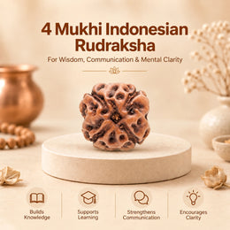 4 Mukhi Rudraksha (Indonesian)