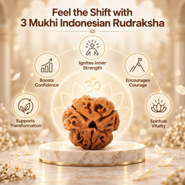 3 Mukhi Rudraksha (Indonesian)