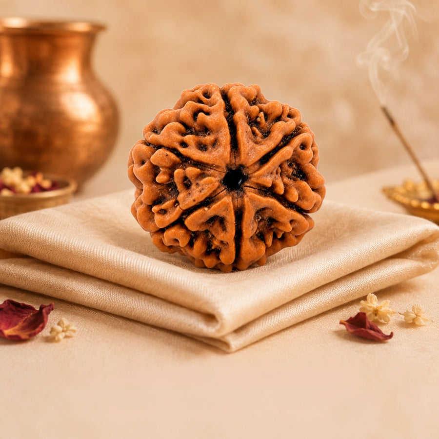 6 Mukhi Rudraksha (Nepali)