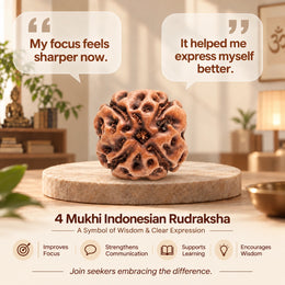 4 Mukhi Rudraksha (Indonesian)
