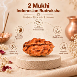 2 Mukhi Rudraksha (Indonesian)