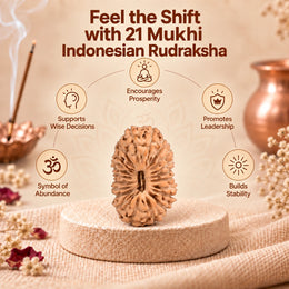 21 Mukhi Rudraksha (Indonesian)