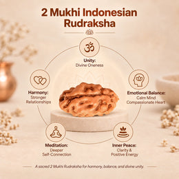 2 Mukhi Rudraksha (Indonesian)