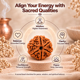 6 Mukhi Rudraksha (Nepali)