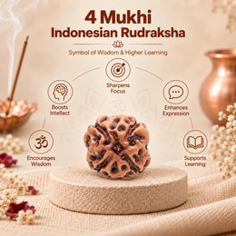 4 Mukhi Rudraksha (Indonesian)