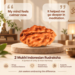 2 Mukhi Rudraksha (Indonesian)